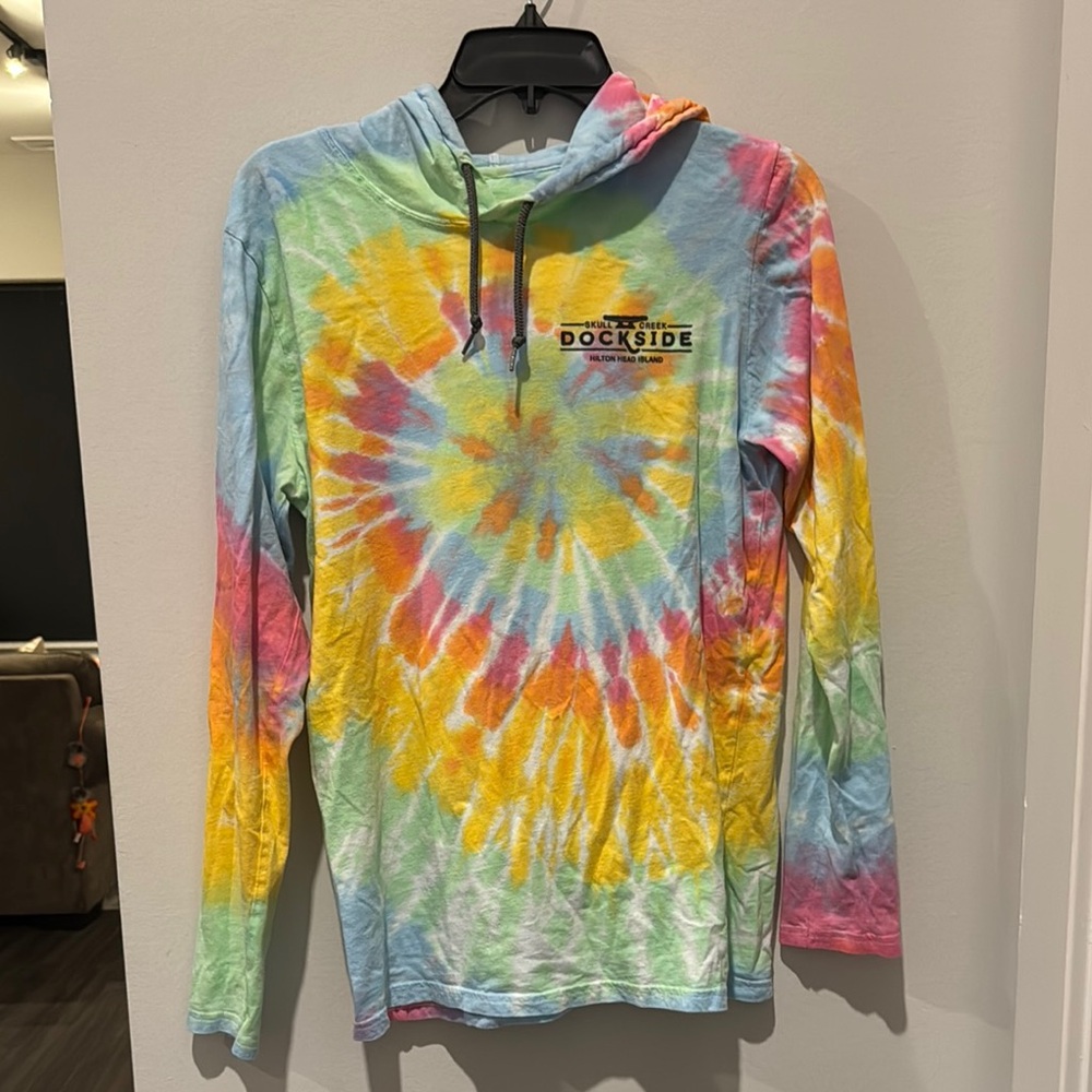 Tie Dye Beach Pullover
